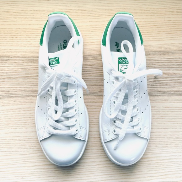 New Adidas Stan Smith Shoes - Green - Picture 3 of 6